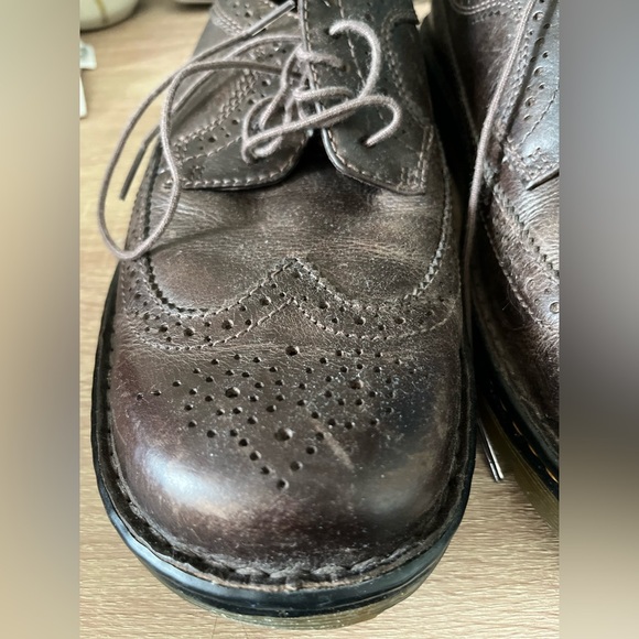 DOC MARTENS BERKSHIRE brown leather loafers - Picture 3 of 12